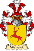 v.23 Coat of Family Arms from Germany for Walwick