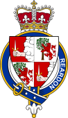 Families of Britain Coat of Arms Badge for: Reardon (Ireland)