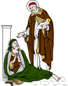 Catholic Saints Clipart image: St Vincent de Paul