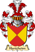 v.23 Coat of Family Arms from Germany for Hartzheim