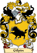 English or Welsh Family Coat of Arms (v.23) for Gilpin (Bungay, Suffolk)