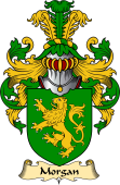 English Coat of Arms (v.23) for the family Morgan III (Wales)