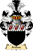 Scottish Family Coat of Arms (v.23) for Arthur