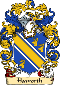 English or Welsh Family Coat of Arms (v.23) for Haworth (Thurcroft, Lancashire)