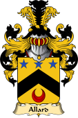 French Family Coat of Arms (v.23) for Allard
