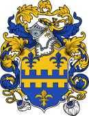 English or Welsh Coat of Arms for Wall (1594)