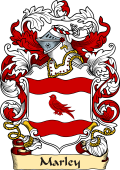 English or Welsh Family Coat of Arms (v.23) for Marley (Ref Berry)