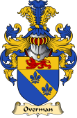 English Coat of Arms (v.23) for the family Overman