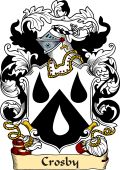 English or Welsh Family Coat of Arms (v.23) for Crosby (ref Berry)