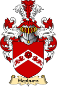 English Coat of Arms (v.23) for the family Hepburn