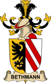 Republic of Austria Coat of Arms for Bethmann