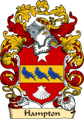 English or Welsh Family Coat of Arms (v.23) for Hampton