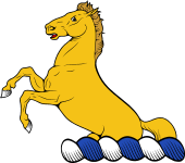 Family crest from Scotland for Weir (Ayr)
