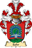 v.23 Coat of Family Arms from Germany for Sohr