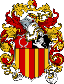 English or Welsh Coat of Arms for Garland (Devonshire)