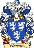 English or Welsh Family Coat of Arms (v.23) for Warwick (Warwick, Cumberland)