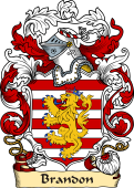 English or Welsh Family Coat of Arms (v.23) for Brandon