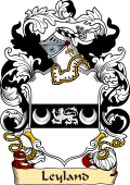 English or Welsh Family Coat of Arms (v.23) for Leyland (Lancashire)