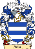 English or Welsh Family Coat of Arms (v.23) for Aske (Chobent, Lancashire)