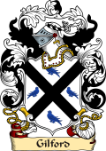 English or Welsh Family Coat of Arms (v.23) for Gilford (Kent)