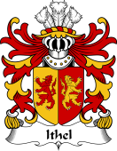 Welsh Coat of Arms for Ithel (ANWYL, Ap Bleddyn )