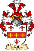v.23 Coat of Family Arms from Germany for Schellart