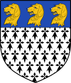 English Family Shield for Barrell