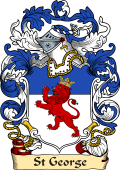 English or Welsh Family Coat of Arms (v.23) for St George
