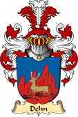v.23 Coat of Family Arms from Germany for Dehn