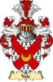 English Coat of Arms (v.23) for the family Yale
