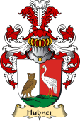 v.23 Coat of Family Arms from Germany for Hubner
