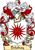 English or Welsh Family Coat of Arms (v.23) for Delahay (Herefordshire)
