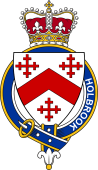 Families of Britain Coat of Arms Badge for: Holbrook (England)