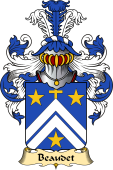 French Family Coat of Arms (v.23) for Beaudet