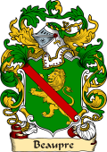 English or Welsh Family Coat of Arms (v.23) for Beaupre