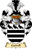 English Coat of Arms (v.23) for the family Carrell