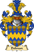 English Coat of Arms (v.23) for the family Dolman