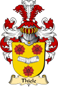v.23 Coat of Family Arms from Germany for Thiele