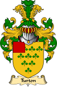 English Coat of Arms (v.23) for the family Turton