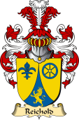 v.23 Coat of Family Arms from Germany for Reichold