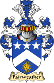 English Coat of Arms (v.23) for the family Fairweather