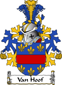 Dutch Coat of Arms for Van Hoof