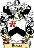 English or Welsh Family Coat of Arms (v.23) for Ricard (London, 1634)