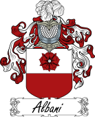 Araldica Italiana Coat of arms used by the Italian family Albani