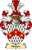 English Coat of Arms (v.23) for the family Hotton