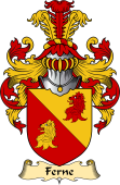 English Coat of Arms (v.23) for the family Ferne