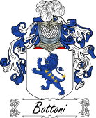 Araldica Italiana Coat of arms used by the Italian family Bottoni