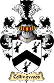 English Coat of Arms (v.23) for the family Collingwood