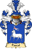 French Family Coat of Arms (v.23) for Pascal