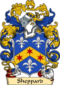 English or Welsh Family Coat of Arms (v.23) for Sheppard